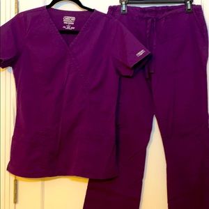 SCRUBS-S Cherokee work wear Scrubs 1 set w/2 pants